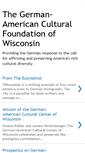 Mobile Screenshot of german-americanculturalfoundation.blogspot.com