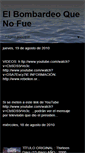 Mobile Screenshot of elbombardeoquenofue.blogspot.com