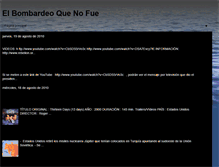 Tablet Screenshot of elbombardeoquenofue.blogspot.com