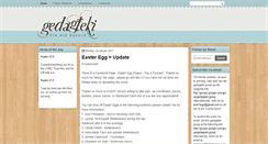 Desktop Screenshot of gedagteki.blogspot.com