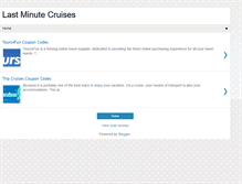 Tablet Screenshot of lastminutecruisesdeals.blogspot.com