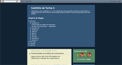 Desktop Screenshot of cantinhodaturmaa.blogspot.com
