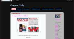 Desktop Screenshot of couponnelly.blogspot.com