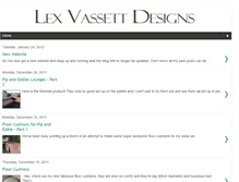 Tablet Screenshot of lexvassettdesigns.blogspot.com