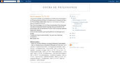 Desktop Screenshot of coursdephilosophie.blogspot.com