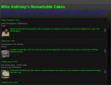 Tablet Screenshot of mikeanthonyremarkablecakes.blogspot.com