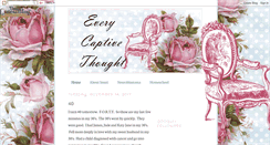 Desktop Screenshot of everycaptivethought.blogspot.com