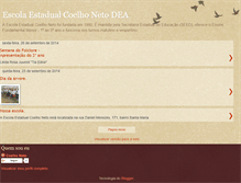 Tablet Screenshot of escolaestadualcoelhoneto.blogspot.com