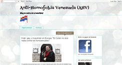Desktop Screenshot of anti-homofobiavzla.blogspot.com