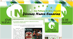 Desktop Screenshot of jovenesnclaspalmasgc.blogspot.com