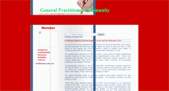 Desktop Screenshot of gp-community.blogspot.com