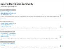 Tablet Screenshot of gp-community.blogspot.com