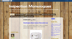 Desktop Screenshot of inspectionmonologues.blogspot.com