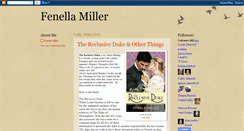 Desktop Screenshot of fenellamiller.blogspot.com