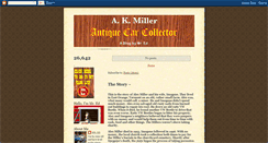 Desktop Screenshot of mred-miller-carcollector.blogspot.com