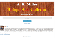 Tablet Screenshot of mred-miller-carcollector.blogspot.com