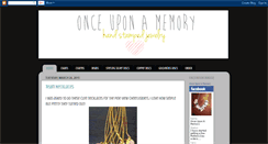 Desktop Screenshot of onceuponamemorycharms.blogspot.com