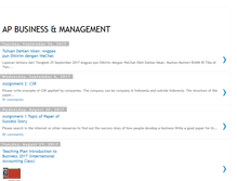 Tablet Screenshot of apbusinessmanagement.blogspot.com