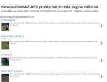 Tablet Screenshot of cuatromas1.blogspot.com