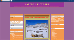 Desktop Screenshot of natural-picture.blogspot.com