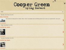 Tablet Screenshot of coopergreen.blogspot.com