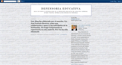 Desktop Screenshot of defensorcard.blogspot.com