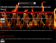 Tablet Screenshot of frankgarage.blogspot.com
