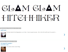 Tablet Screenshot of glamglamhitchhiker.blogspot.com