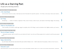 Tablet Screenshot of lifeasastarvingpoet.blogspot.com