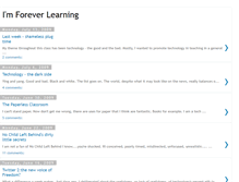 Tablet Screenshot of imforeverlearning.blogspot.com