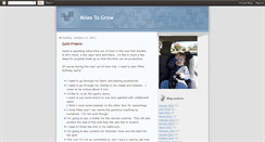 Desktop Screenshot of milestogrow.blogspot.com