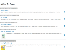 Tablet Screenshot of milestogrow.blogspot.com