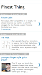 Mobile Screenshot of finest-thing.blogspot.com