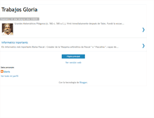 Tablet Screenshot of gloria-bufi.blogspot.com