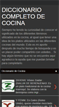 Mobile Screenshot of diccionariocompletodecocina.blogspot.com