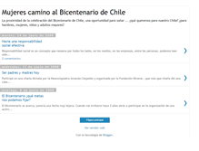 Tablet Screenshot of caminoalbicentenario.blogspot.com