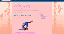 Desktop Screenshot of belenjuarezyoga.blogspot.com