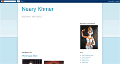 Desktop Screenshot of khneary.blogspot.com