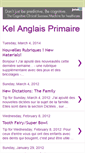 Mobile Screenshot of kelanglaisprimaire.blogspot.com