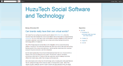 Desktop Screenshot of huzutech.blogspot.com