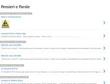 Tablet Screenshot of pensierieparole-annina.blogspot.com