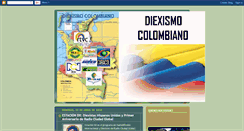 Desktop Screenshot of diexismocolombiano.blogspot.com