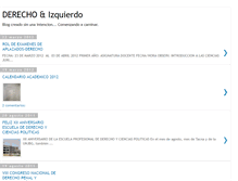 Tablet Screenshot of derecho-unjbg.blogspot.com