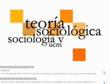 Tablet Screenshot of departamentosociologia5.blogspot.com