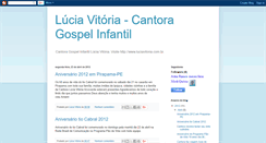 Desktop Screenshot of luciavitorialv.blogspot.com