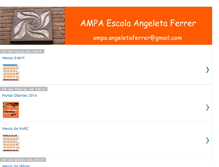 Tablet Screenshot of ampa-angeletaferrer.blogspot.com