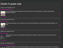 Tablet Screenshot of desdemigradavieja.blogspot.com