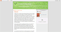 Desktop Screenshot of geekknowledge.blogspot.com
