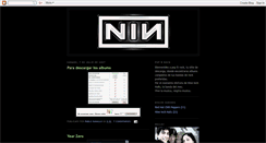 Desktop Screenshot of nin2007.blogspot.com