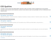 Tablet Screenshot of ceo-qualities.blogspot.com